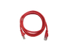 10 UN PATCH CORD CAT6 RJ45 1.5MT (VERMELHO)