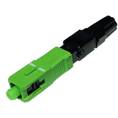 Imagem do 50 UN CONECTOR FAST RÁPIDO FIBRA ÓPTICA VERDE SC/APC