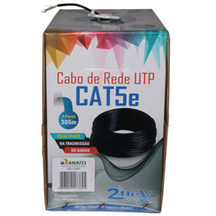 CABO DE REDE UTP CAT5-4P-100% COBRE 2FLEX