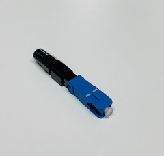 100 UN CONECTOR FAST RÁPIDO FIBRA ÓPTICA AZUL SC/UPC - comprar online