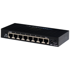 SWITCH GIGA PoE REVERSO 5~48v VLAN 2FLEX na internet