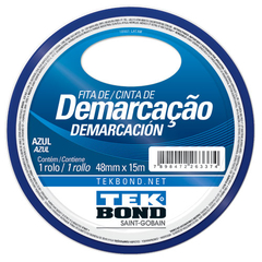 FITA DEMARCACAO TEKBOND 48MMX15M CORES KIT C/5UN