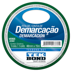 FITA DEMARCACAO TEKBOND 48MMX15M CORES KIT C/5UN