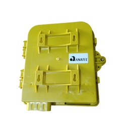 CAIXA DE ATENDIMENTO ÓPTICO CTO 1X8 APC COMPLETA- KIT10 UN - Isamig Telecom