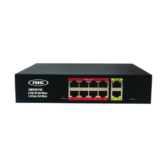 SWITCH 8 PORTAS POE 10/100MBPS + 02 PORTAS UPLINK - KIT 5UN