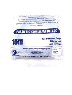 PASSA FIO COM CONEXAO 15M CZ - MEGATRON- 10UN - loja online