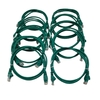 PATCH CORD CAT5 1.0MT 26AWG (VERDE)- KIT 100UN