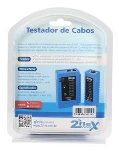 TESTADOR DE CABO RJ11 E RJ45 2FLEX na internet