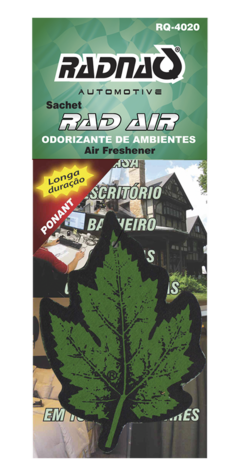 Imagem do RAD AIR ODORIZANTE DE AMBIENTE - FOLHINHAS SACHET - KIT 12UN