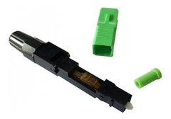 CONECTOR FAST RÁPIDO FIBRA ÓPTICA VERDE SC/APC- KIT 50UN - Isamig Telecom