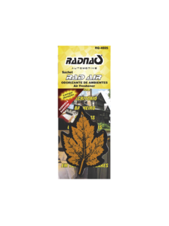 RAD AIR ODORIZANTE DE AMBIENTE - FOLHINHAS SACHET P/ CARRO na internet