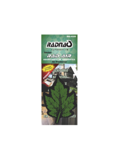 RAD AIR ODORIZANTE DE AMBIENTE - FOLHINHAS SACHET P/ CARRO