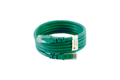 PATCH CORD CAT.6 UTP - 1,5M - VERDE - KIT 5UN