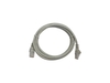 PATCH CORD CAT6 0,5MT 26AWG (CINZA) - KIT 5 UN