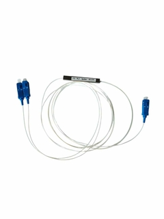 SPLITTER 1X2 PLC BALANCEADO CONECTORIZADO SC/UPC - FAST WI - KIT 2UN