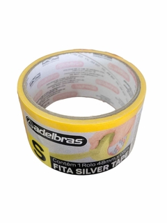 FITA MULTI-USO TIPO SILVER TAPE AMARELA 48mm x 5m - KIT 10UN - comprar online