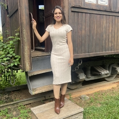 Vestido Marina (Tricô Aveia) - loja online