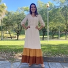 Vestido Gislaine (Baunilha)