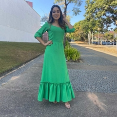 Vestido Hadassa (verde) - comprar online
