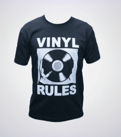 Camiseta Vinyl Rules