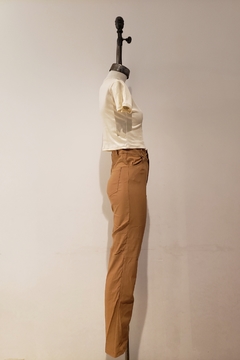 #4885 Pantalon recto bengalina elastizada "BIA" (SOLO ROSA) - Bluming