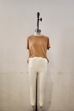 #4953 Babucha rustico c lycra cintura c elast y puño elast "Juno" - comprar online