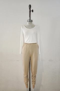 #4959 Babucha rustico cintura c elast y puño elast "Juno B" - comprar online