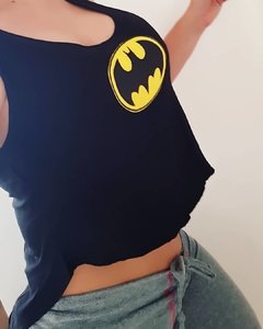 Cropped Bordado Batgirl - comprar online