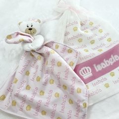Naninha com ursinho - Chika Baby & Home -Todos produtos são personalizados sob encomenda. Faça do seu Jeito! Personalizados criativos