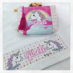 Toalhinha para escola - Chika Baby & Home -Todos produtos são personalizados sob encomenda. Faça do seu Jeito! Personalizados criativos