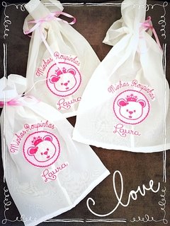 Kit organizador de roupas Bordado - Chika Baby & Home -Todos produtos são personalizados sob encomenda. Faça do seu Jeito! Personalizados criativos