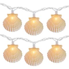 Tira de Luz Mini Shell Ostras Deco Blanco x1metro - TOMACEL