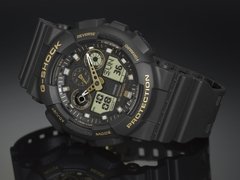 Relógio G-Shock GA-100GBX-1A9 COM DETALHES EM DOURADO - comprar online