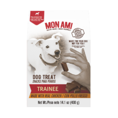 TRAINEE SNACK SALUDABLE 75g y 400g | MON AMI - Oh! Can Pet Shop y Veterinaria