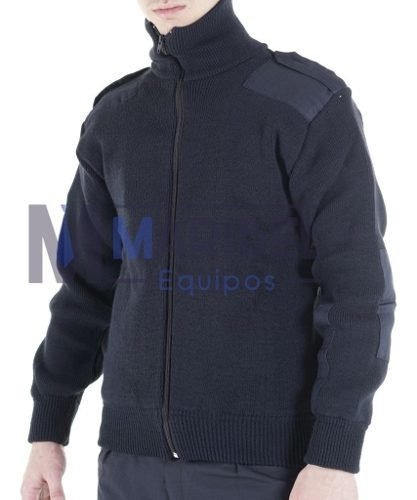 Campera Tricota Azul