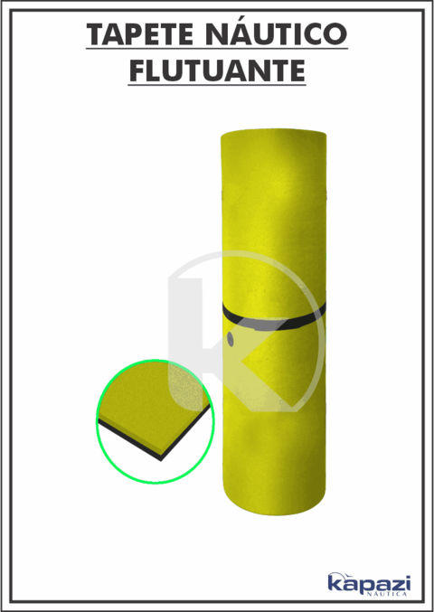 Tapete-Flutuante-Modular-Bicolor-com-Acessórios-na-cor-Amarelo-e-Preto