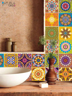 Pack Azulejos Mandalas calidos