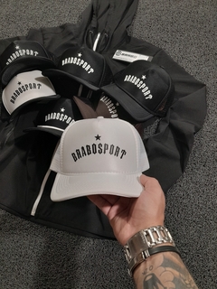 Boné Trucker BRABOSPORT (BRANCO)