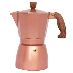 Cafetera Italiana Rose gold