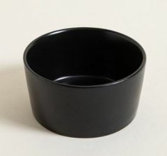 Bowl recto negro satinado