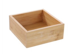 Caja de bambu