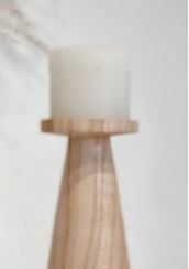 Candelabro de madera