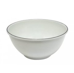 Bowl enlozado filete negro 15,2cm