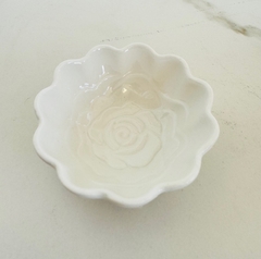 Dip / copetinero porcelana flor