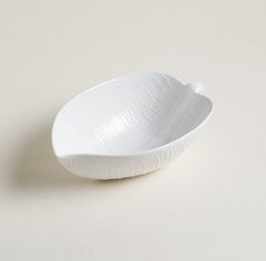 Bowl porcelana hoja 26x17 cm