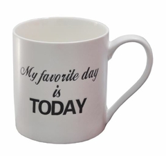 Taza de porcelana frases - comprar online