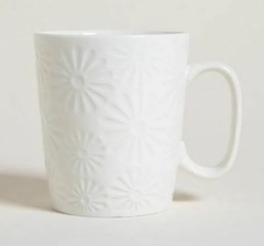 Taza de porcelana Margaritas