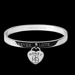 Pulseira Em Aço Inox 316 L Amor Eterno Forever Love