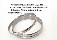 Pulseira Rígida em Aço 316L