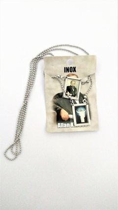 Escapulário Em Aço Inox - Linha Kardecista - Allan Kardec - loja online